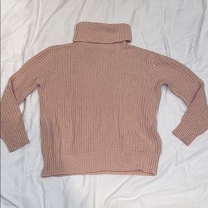 Blush Chunky Turtleneck